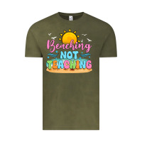Vintage Olive beaching not teaching Vintage Tee - JahusDesignShop