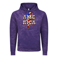 Cloud Purple America 4th of July Vintage Hoodie - CowGirlArtShop