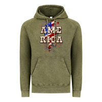 Vintage Olive America 4th of July Vintage Hoodie - CowGirlArtShop