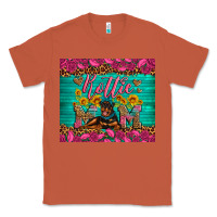 Copper Rottie mom with roses Classic Tee - Artiststas