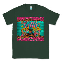 Sports Green Rottie mom with roses Classic Tee - Artiststas