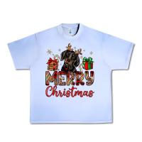 Grape Ice merry christmas dachshund Urban Heavy Tee - JahusDesignShop