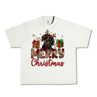 Pistachio merry christmas dachshund Urban Heavy Tee - JahusDesignShop