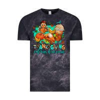 Cloud Black thanksgiving calories dont count Vintage Tee - AdoDesignShop