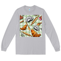 Moon Dust chef tools seamless pattern Long Sleeve Tee - BundleAndBundleShop