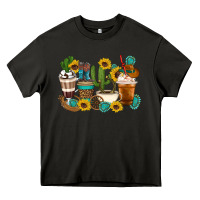 Asphalt Coffee cups Heavy Core Tee - Artiststas