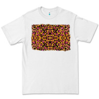 White leopard glitter background Premium Tee - RanaPortraitStore