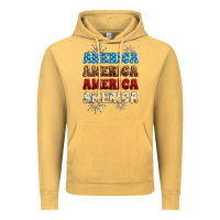 Vintage Mustard Western America Vintage Hoodie - Neo Western