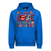 Cobalt For the love of the Valentine Urban Hoodie - HowdyJamesFarm
