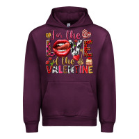 Mauve Wine For the love of the Valentine Urban Hoodie - HowdyJamesFarm
