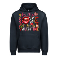 Navy For the love of the Valentine Urban Hoodie - HowdyJamesFarm