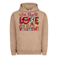Pigment Burro For the love of the Valentine Urban Hoodie - HowdyJamesFarm
