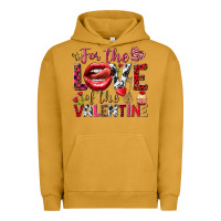 Pigment Peanut Butter For the love of the Valentine Urban Hoodie - HowdyJamesFarm