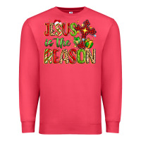 Cardinal jesus is the reason Premium Sweatshirt - MaliasSmallBusiness