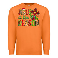 Carrot jesus is the reason Premium Sweatshirt - MaliasSmallBusiness