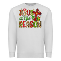 Dove Grey jesus is the reason Premium Sweatshirt - MaliasSmallBusiness