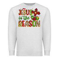 Oatmeal Heather jesus is the reason Premium Sweatshirt - MaliasSmallBusiness