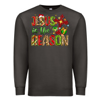 Smoke jesus is the reason Premium Sweatshirt - MaliasSmallBusiness