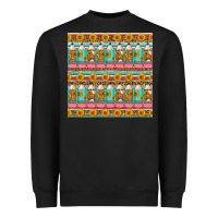 Black school teacher seamless pattern Heavyweight Sweatshirt - HRA Design Shop