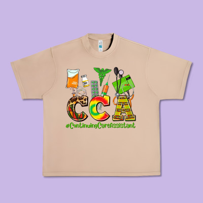 Cca  Countinuing Care Assistant Juneteenth Urban Heavy Tee Designed By Adodesignshop