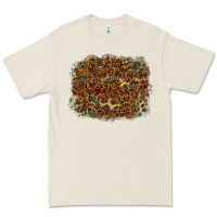Bone leopard tooled leather turquoise Premium Tee - RanaPortraitStore