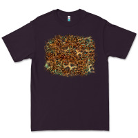 Plum leopard tooled leather turquoise Premium Tee - RanaPortraitStore