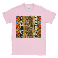 Bubblegum Pink western serape cowhide Classic Tee - Jasminsmagicworld