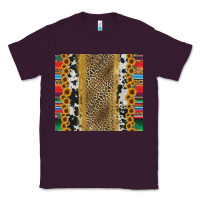 Plum western serape cowhide Classic Tee - Jasminsmagicworld