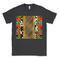Smoke western serape cowhide Classic Tee - Jasminsmagicworld