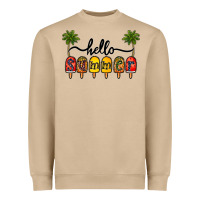 Mushroom 1hello summer Heavyweight Sweatshirt - CowhideDigitalArt