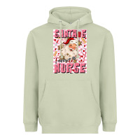 Matcha santas favorite nurse Heavyweight Hoodie - MaliasSmallBusiness