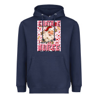 Navy santas favorite nurse Heavyweight Hoodie - MaliasSmallBusiness