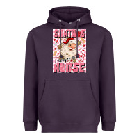 Plum santas favorite nurse Heavyweight Hoodie - MaliasSmallBusiness