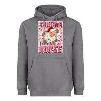 Storm santas favorite nurse Heavyweight Hoodie - MaliasSmallBusiness