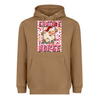 Toasted Coconut santas favorite nurse Heavyweight Hoodie - MaliasSmallBusiness