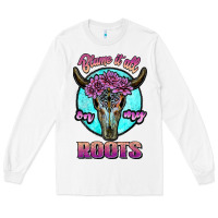 White blame it all on my roots white Long Sleeve Tee - JahusDesignShop
