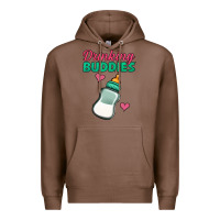 Chestnut drinking buddies baby bottle Premium Hoodie - Jasminsmagicworld