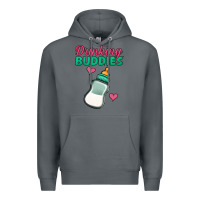 Rock drinking buddies baby bottle Premium Hoodie - Jasminsmagicworld