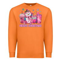Carrot merry christmas snowman coffee cups Premium Sweatshirt - MaliasSmallBusiness