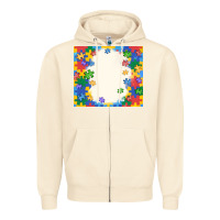 Sandshell autism Zipper Hoodie - MaliasSmallBusiness