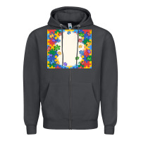 Smoke autism Zipper Hoodie - MaliasSmallBusiness