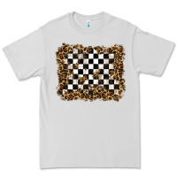 Dove Grey racing leopard background Premium Tee - RanaPortraitStore