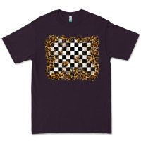 Plum racing leopard background Premium Tee - RanaPortraitStore