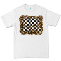 White racing leopard background Premium Tee - RanaPortraitStore