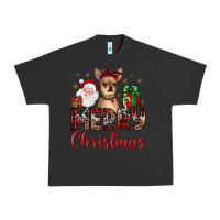 Pigment Black merry christmas chihuahua Urban Heavy Tee - JahusDesignShop