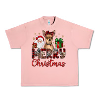 Salmon merry christmas chihuahua Urban Heavy Tee - JahusDesignShop