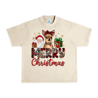 Sandshell merry christmas chihuahua Urban Heavy Tee - JahusDesignShop