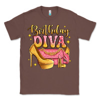 Chestnut birthday diva pink and gold glitter Classic Tee - LillyAllenDesigns