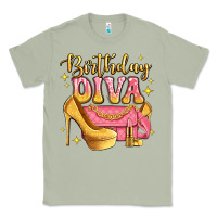 Matcha birthday diva pink and gold glitter Classic Tee - LillyAllenDesigns