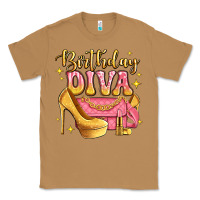 Toasted Coconut birthday diva pink and gold glitter Classic Tee - LillyAllenDesigns